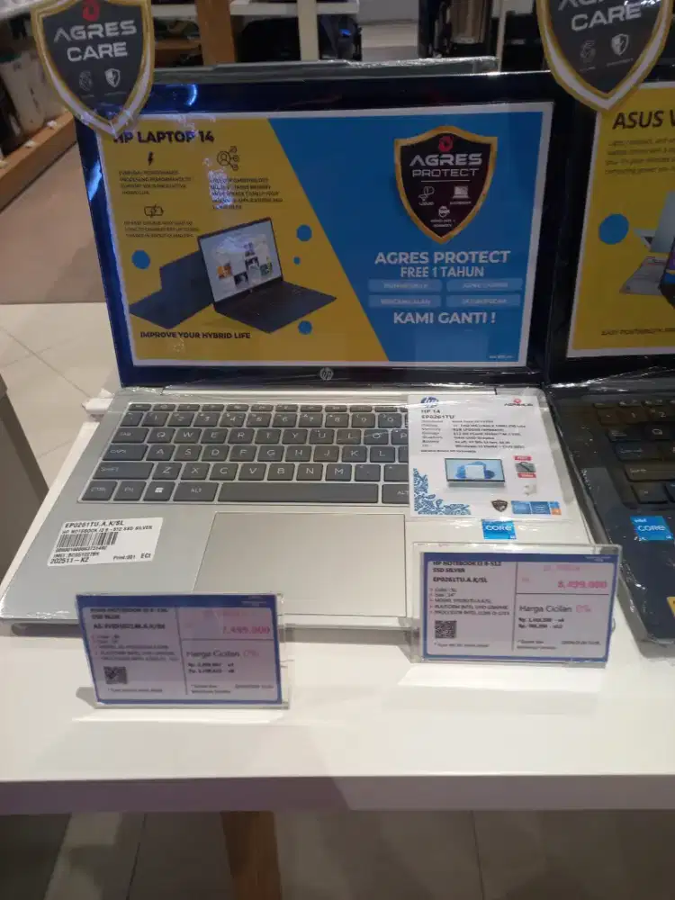 HP NOTEBOOK I3 8/512 SSD SILVER