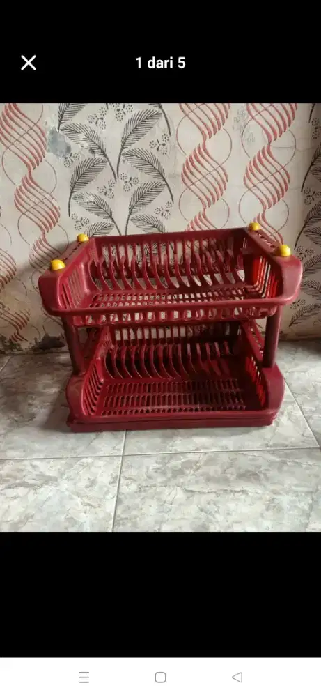 Rak piring tingkat 2