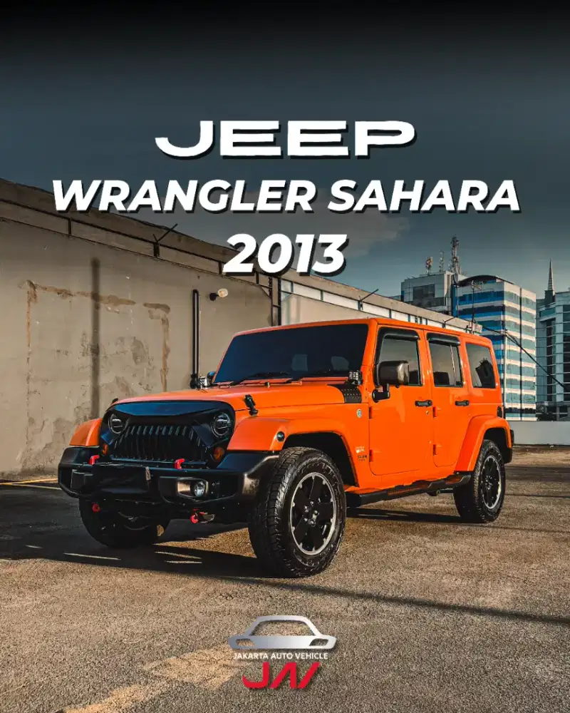 JEEP WRANGLER UNLIMITED SAHARA 2013 / LOW ODO / LIKE NEW