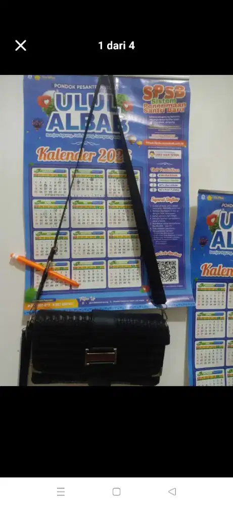 Tas wanita  hitam,putih,punj