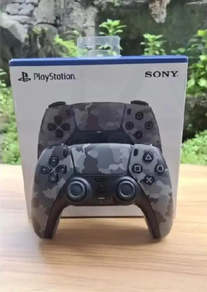 Stick Dualsense PS5 Gray Camouflage Stik Dual Sense PS 5 Joystick