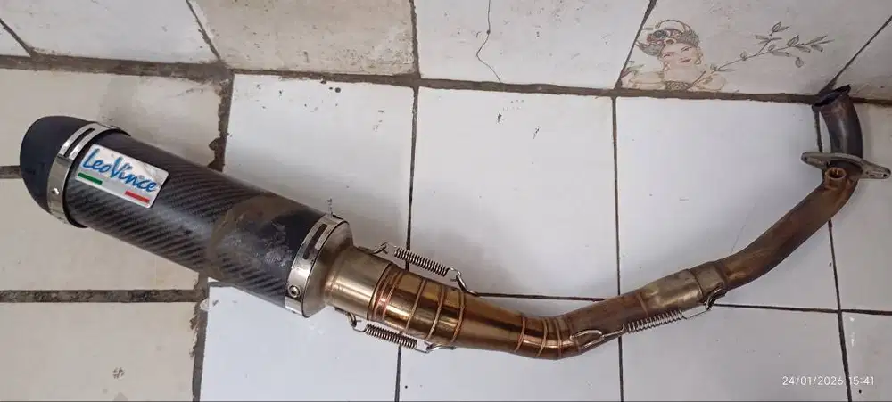 LeoVince GP Corsa Long Carbon