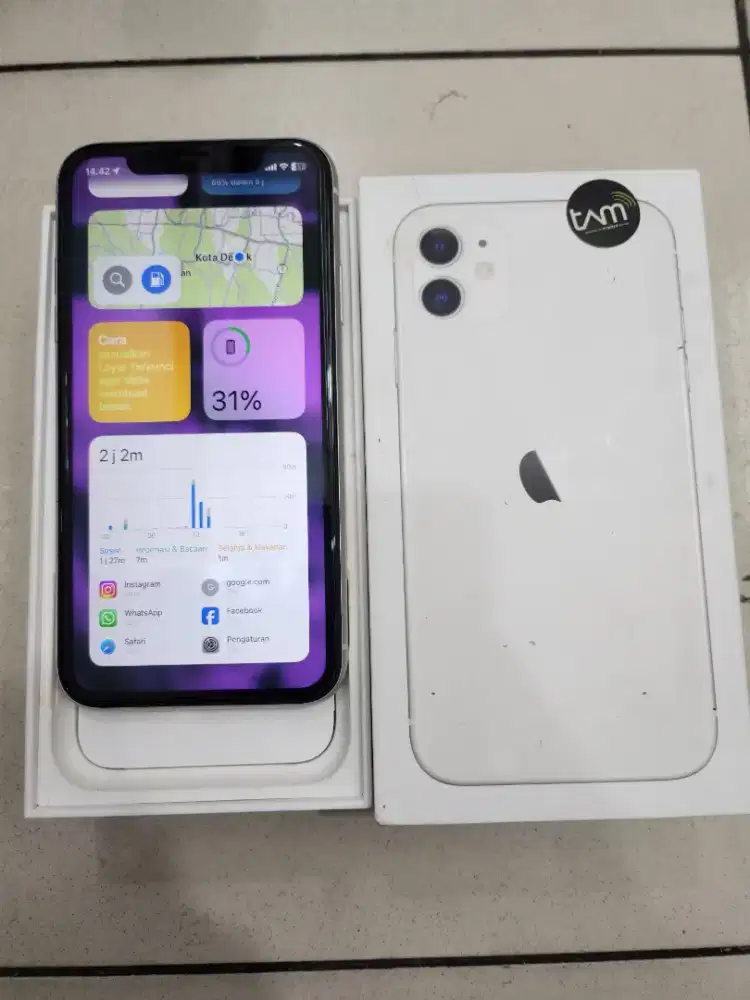 For sale iphone 11 64gb resmi ibox