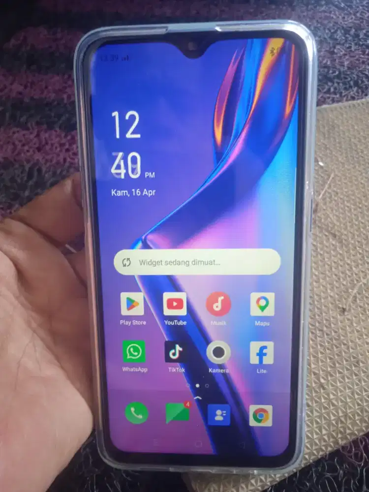 oppo A12 ram 4/64 tinggal pake aja smua normal layar bening ori 700k