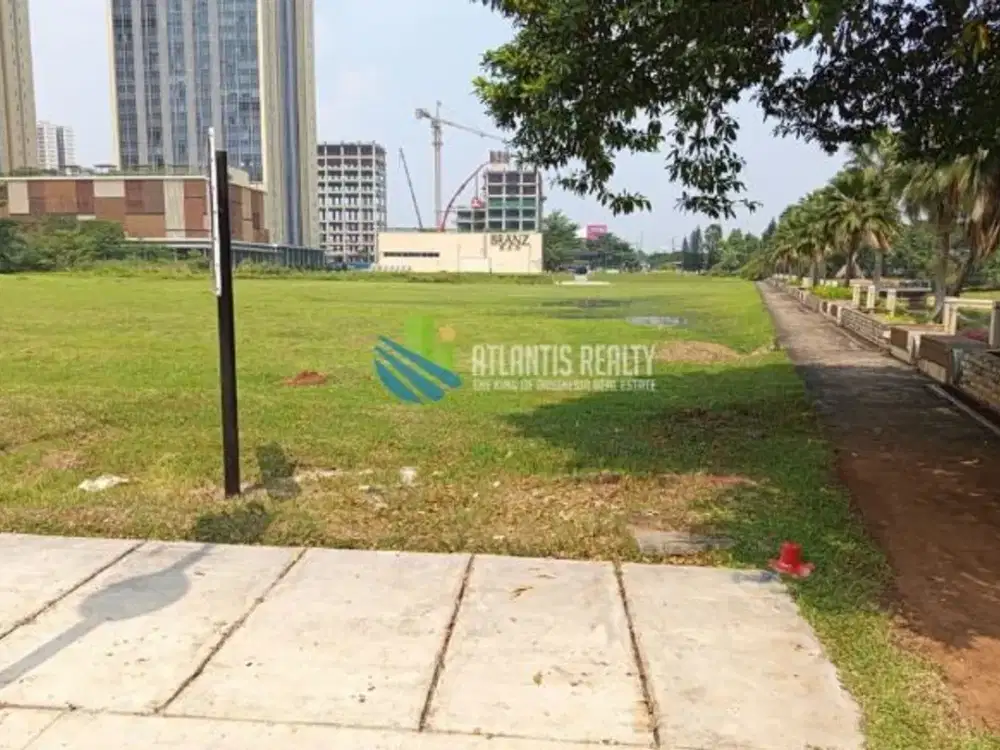 Dijual Tanah Kavling Komersial Cbd BSD City, Siap Bangun Lokasi Paling Premium