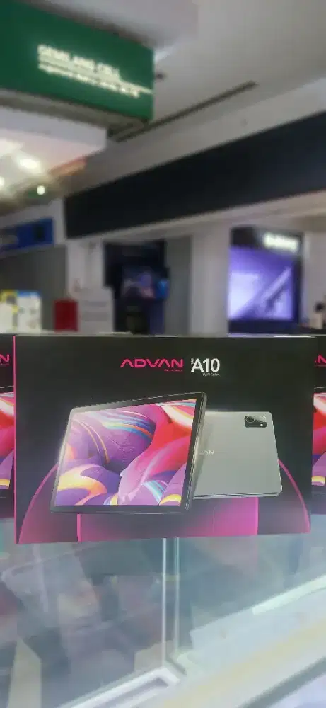 Tablet harga satu jutaan, ready advan tab A10 wifi 4/64, New baru