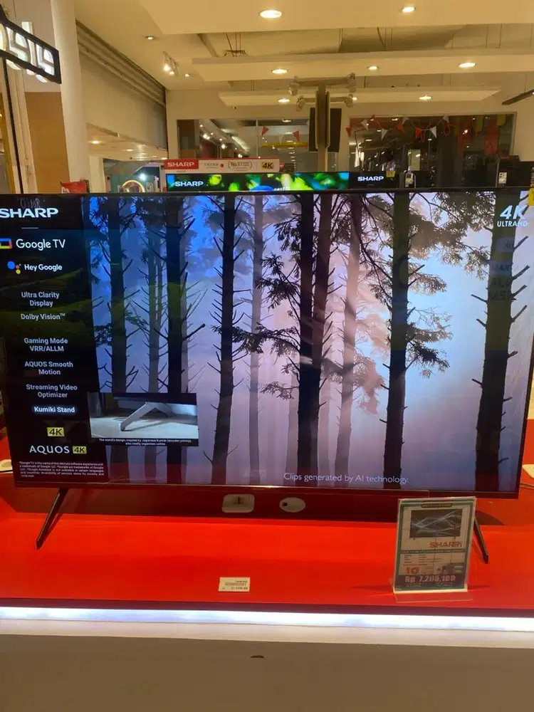 Cicilan LED TV SHARP 55 INCHI - Tanpa kartu kredit cuma pakai KTP aja!