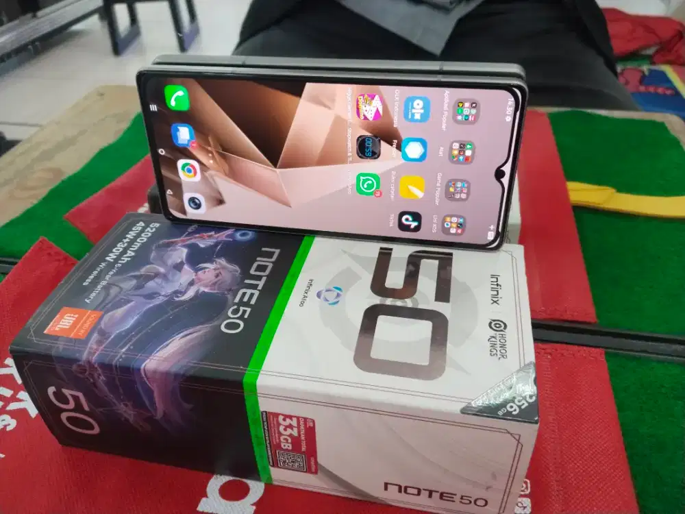 Infinix Note 50 Ram 8/256 gb mulus no minus lengkap normal