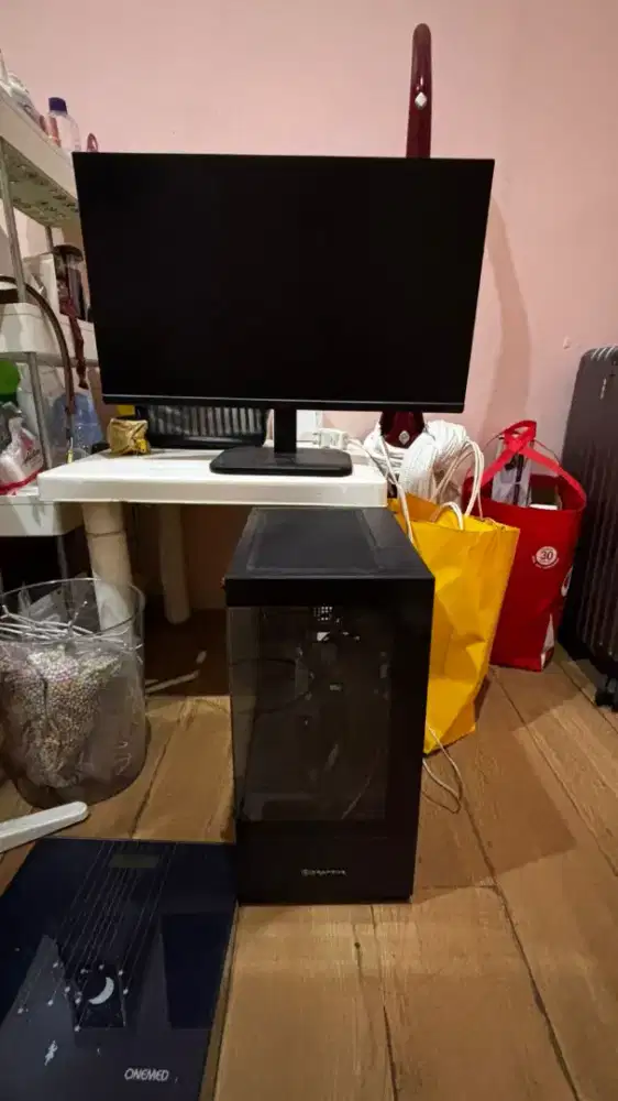 Komputer Rakitan Baru+monitor+kursi