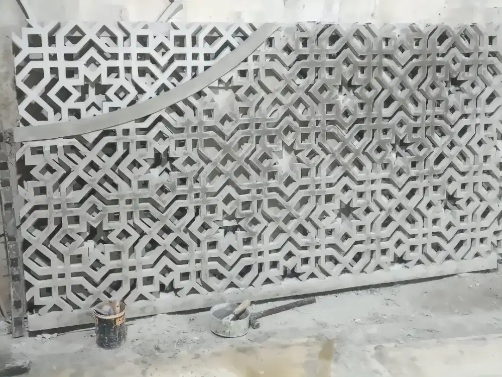 Lisplang Krawangan Kubah Masjid Ukiran Premium Bintaro Sektor 7