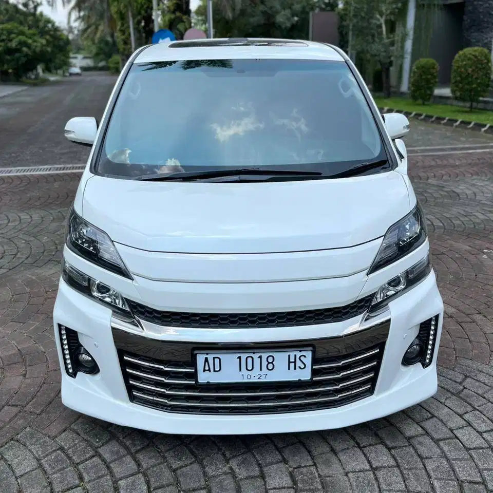 Toyota Vellfire GS Matic 2013 Plat AD ANTIK LIMITED DP Minim Alphard