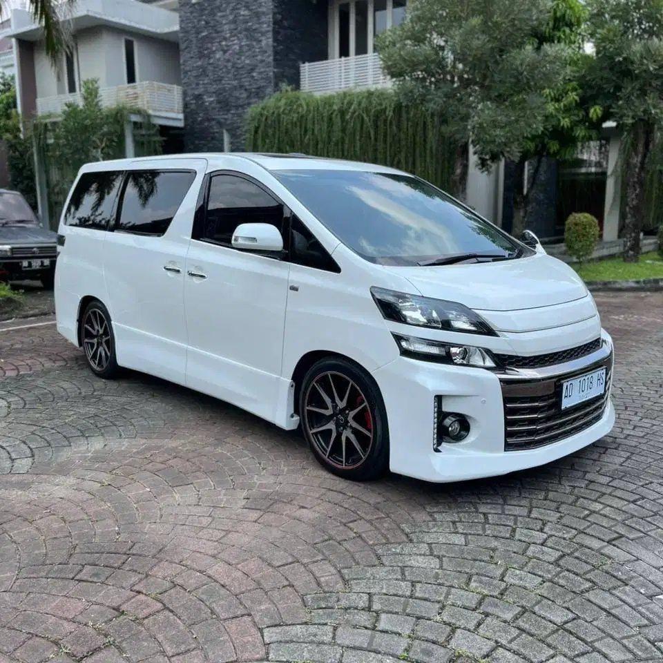 Toyota Vellfire GS Matic 2013 Plat AD ANTIK LIMITED DP Minim Alphard