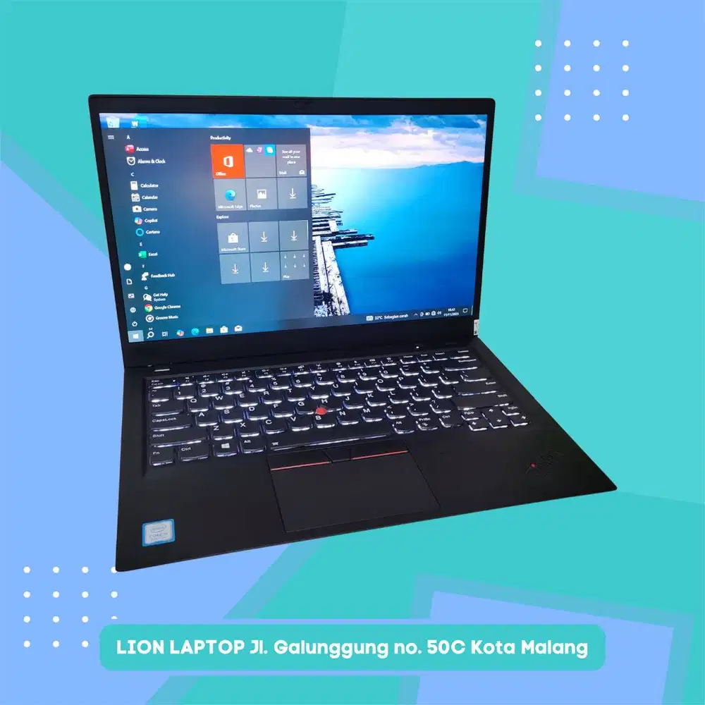 X1 Carbon Slim Ringan i5 gen 8 8/256 [16|04]