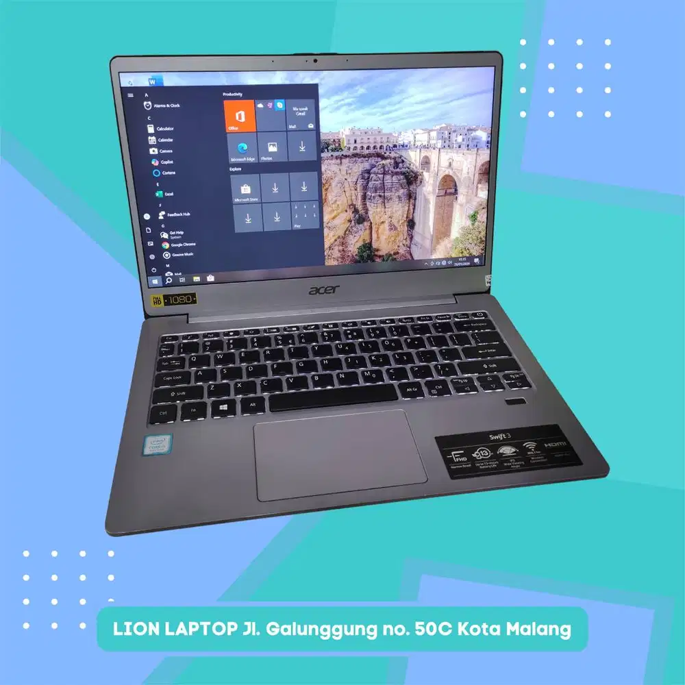 Super Slim Core i5 Gen 8 8/25 Acer Swift 3 SF313-51 [16|04]