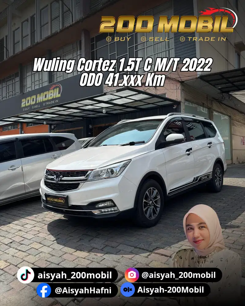 Wuling Cortez 1.5T C M/T 2022 Bensin