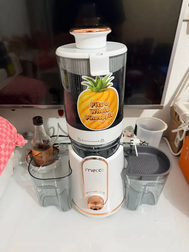 Mecoo Aesthetic Slow Juicer Pro 120mm Extra Big Mouth1100