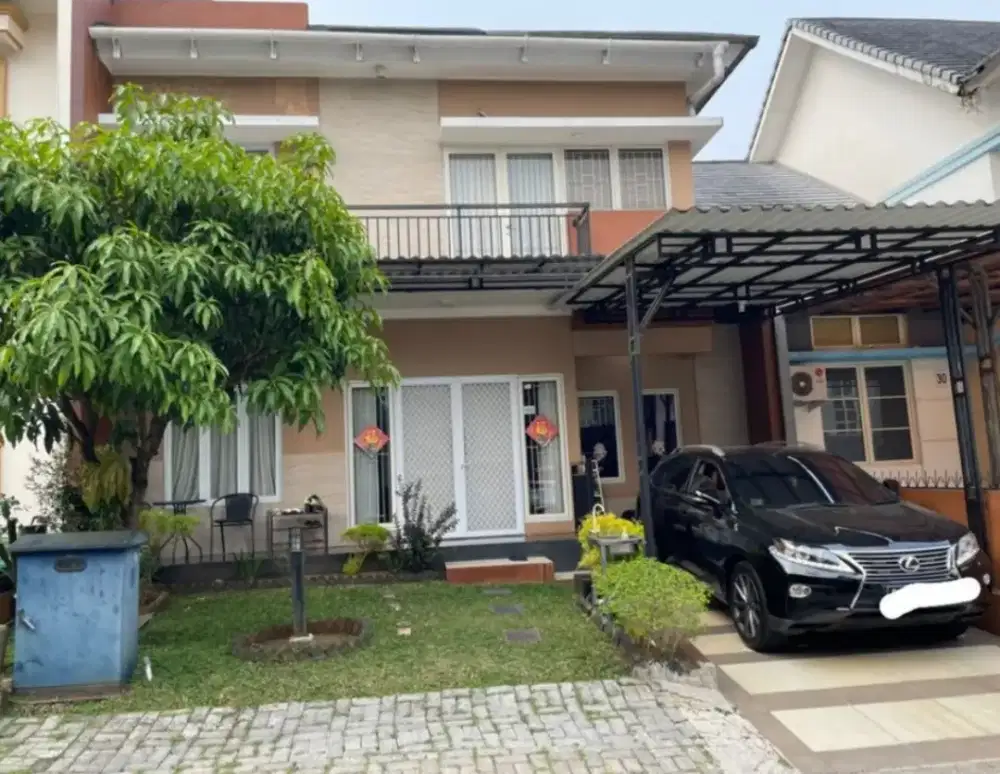 Jual rumah Sentul City equator semi furnished