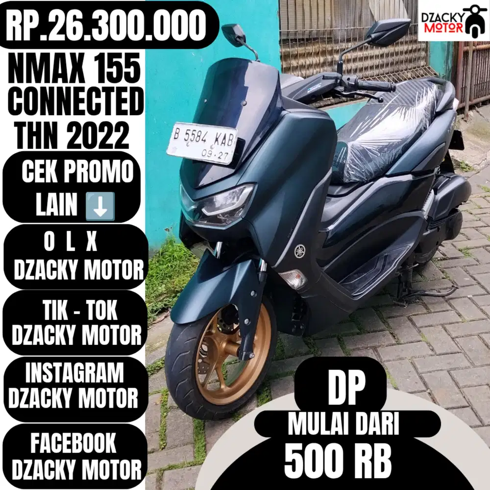 NMAX 155 CONNECTED 2022 SECOND LIKE NEW