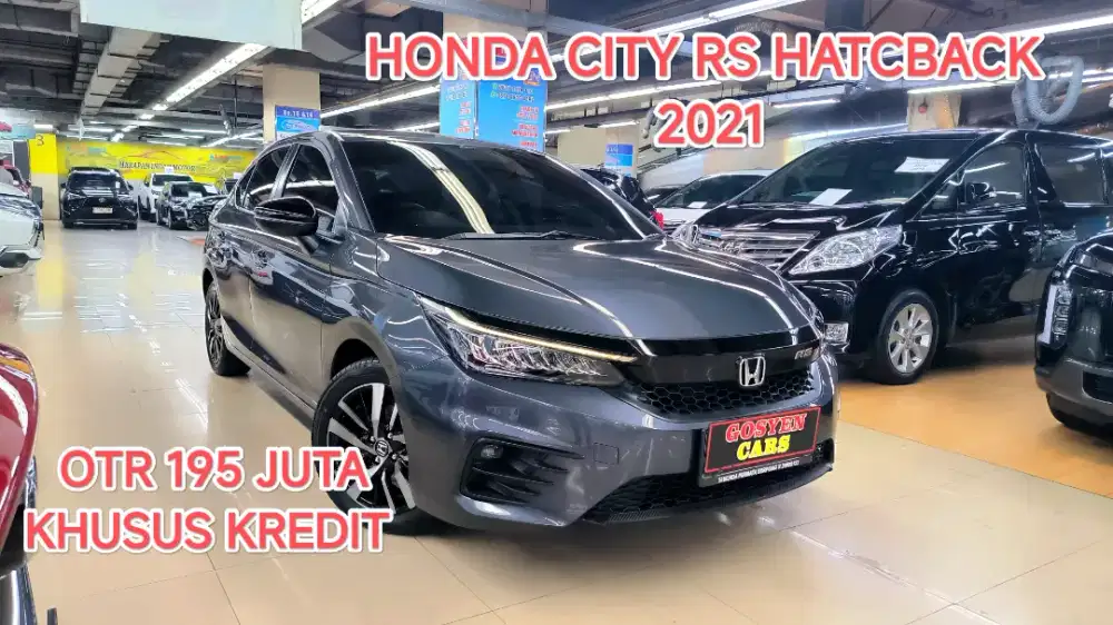 HONDA CITY RS HATCBACK AT 2021 KONDISI ISTIMEWA