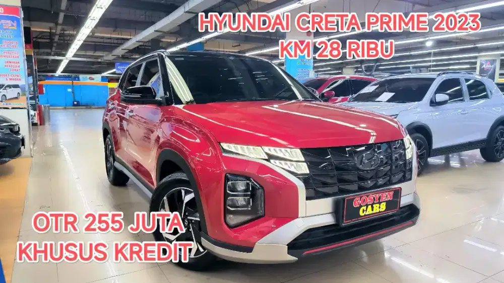 KM 28 ribu HYUNDAI CRETA PRIME 1.5 AT 2023 KONDISI ISTIMEWA