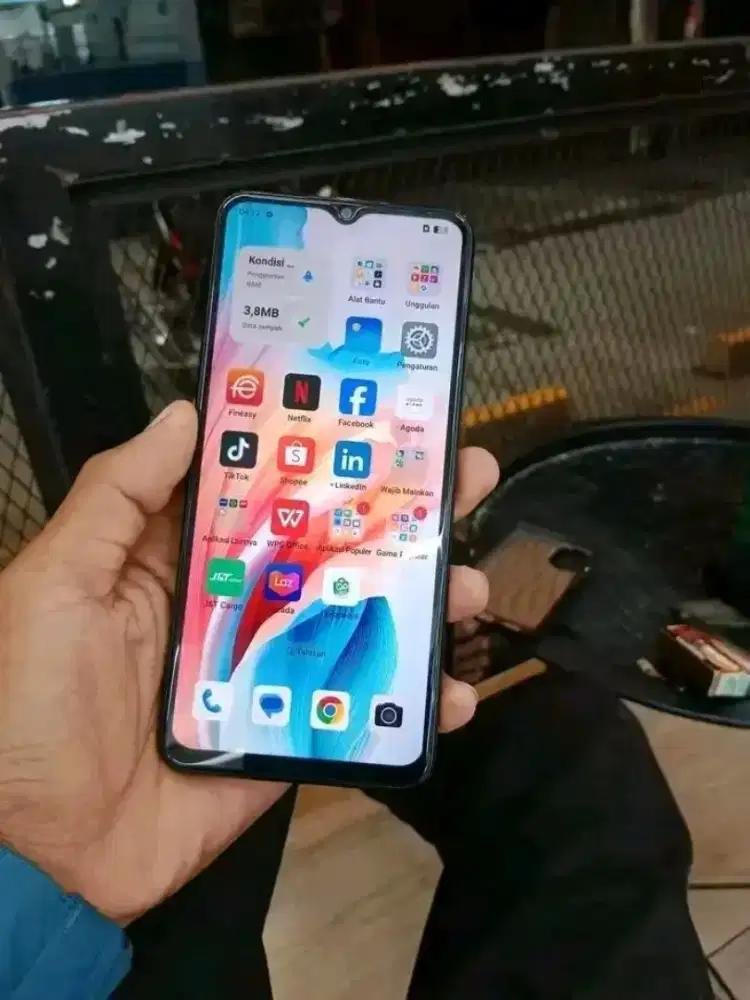 Oppo a38 4/128 hp+casan aja bisa di antar