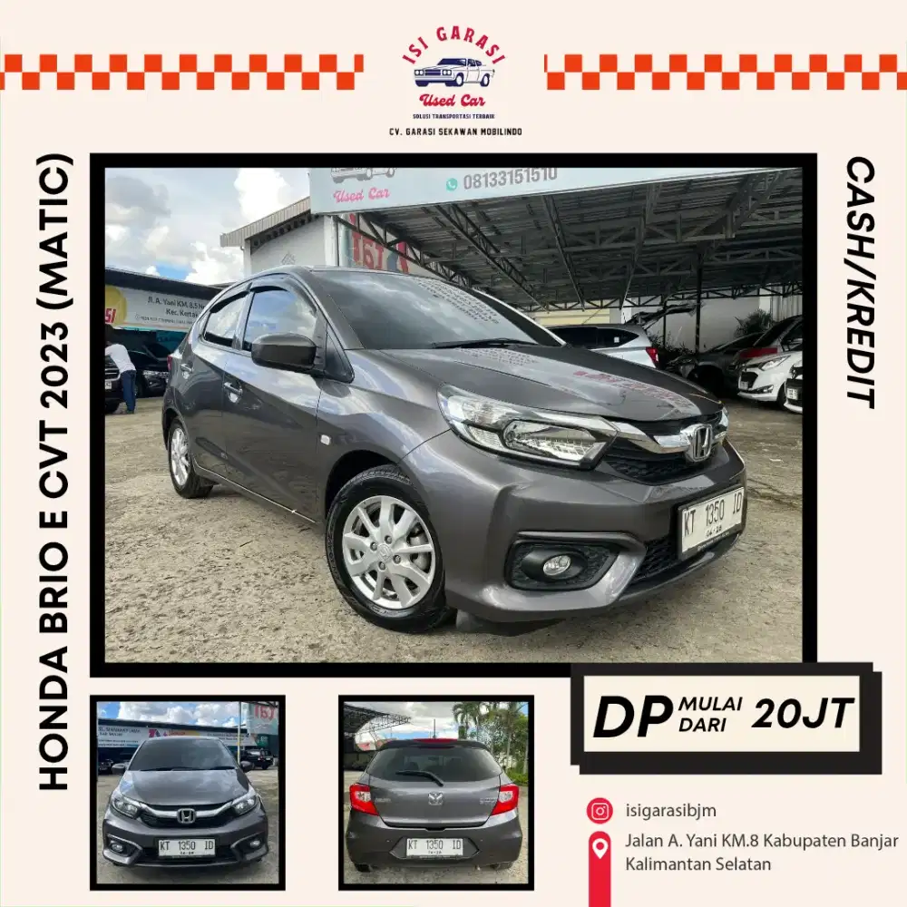 HONDA BRIO E CVT 2023 A/T