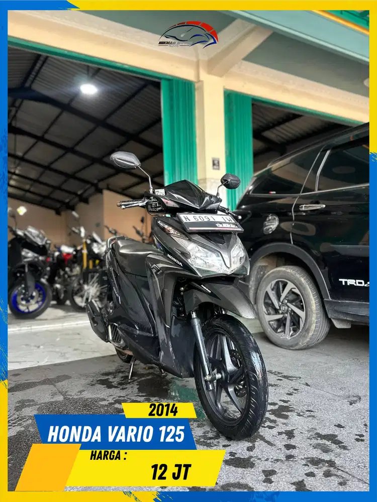 HONDA VARIO 125 2014 MURAH GAS POLL MASZEHH HIKMAH MOTOR KEPUH