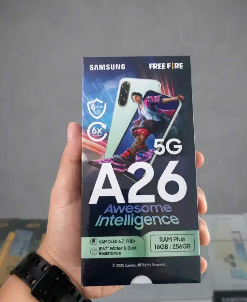 Samsung A26 5G ram 8+8* /256gb new garansi resmi termurah