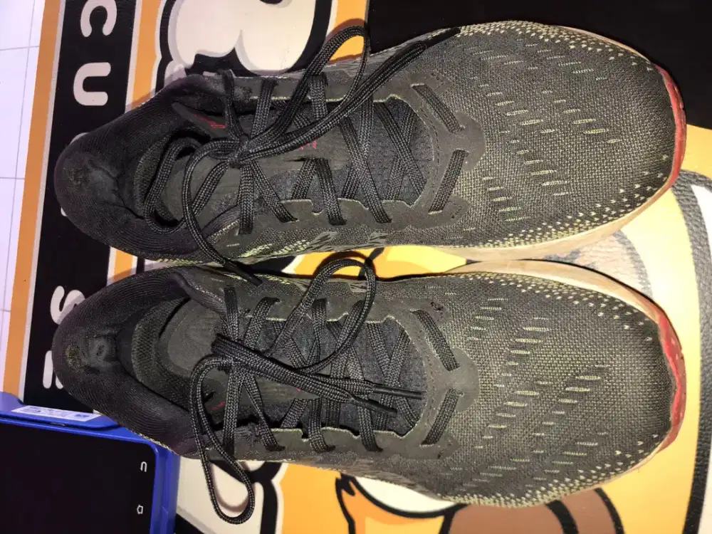 Sepatu Asics Hitam Hijau Ori