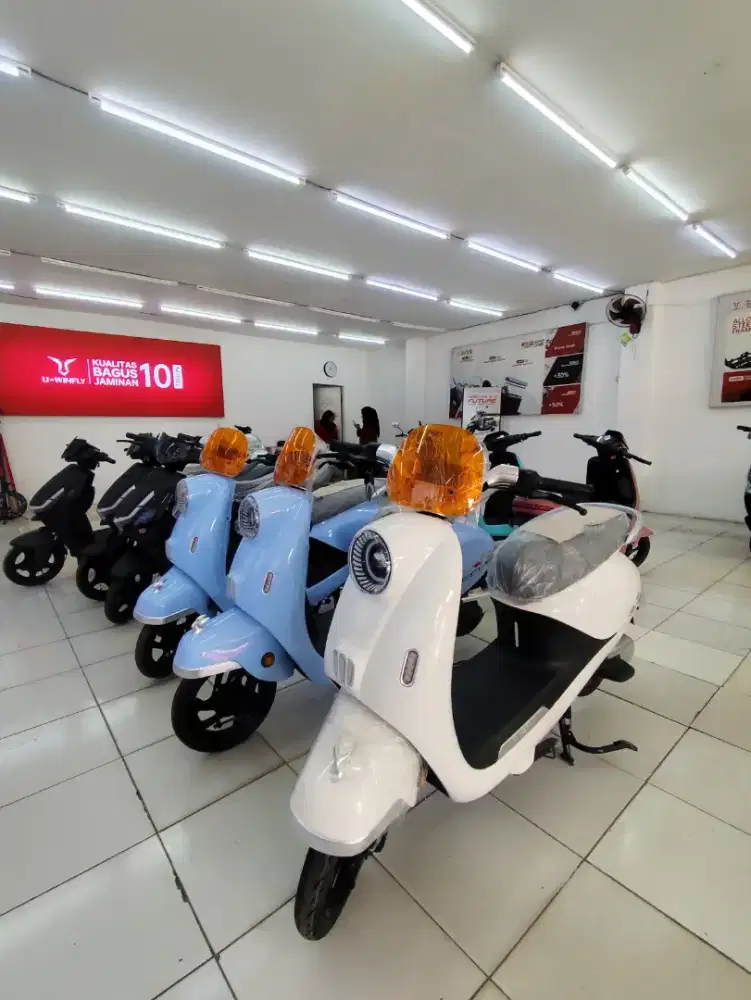 PROMO TERBATASS SEPEDA LISTRIK UWINFLY BATTRY LITHIUM, BERGARANSI!!