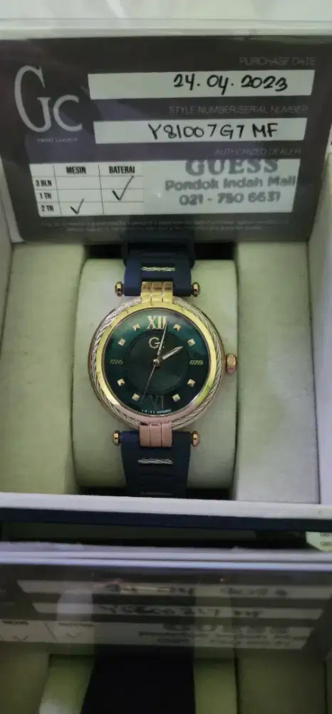 original Gc kelas Premium dan Lexury dari brand Guess
