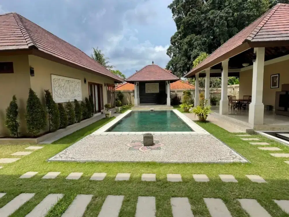 Villa Cantik Lokasi Strategis dan Nyaman Dijual, di Area Premium Sanur
