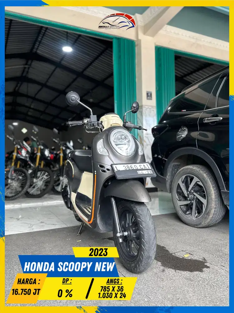 HONDA SCOOPY NEW 2023 NEGO SAMPE DEAL HIKMAH MOTOR KEPUH