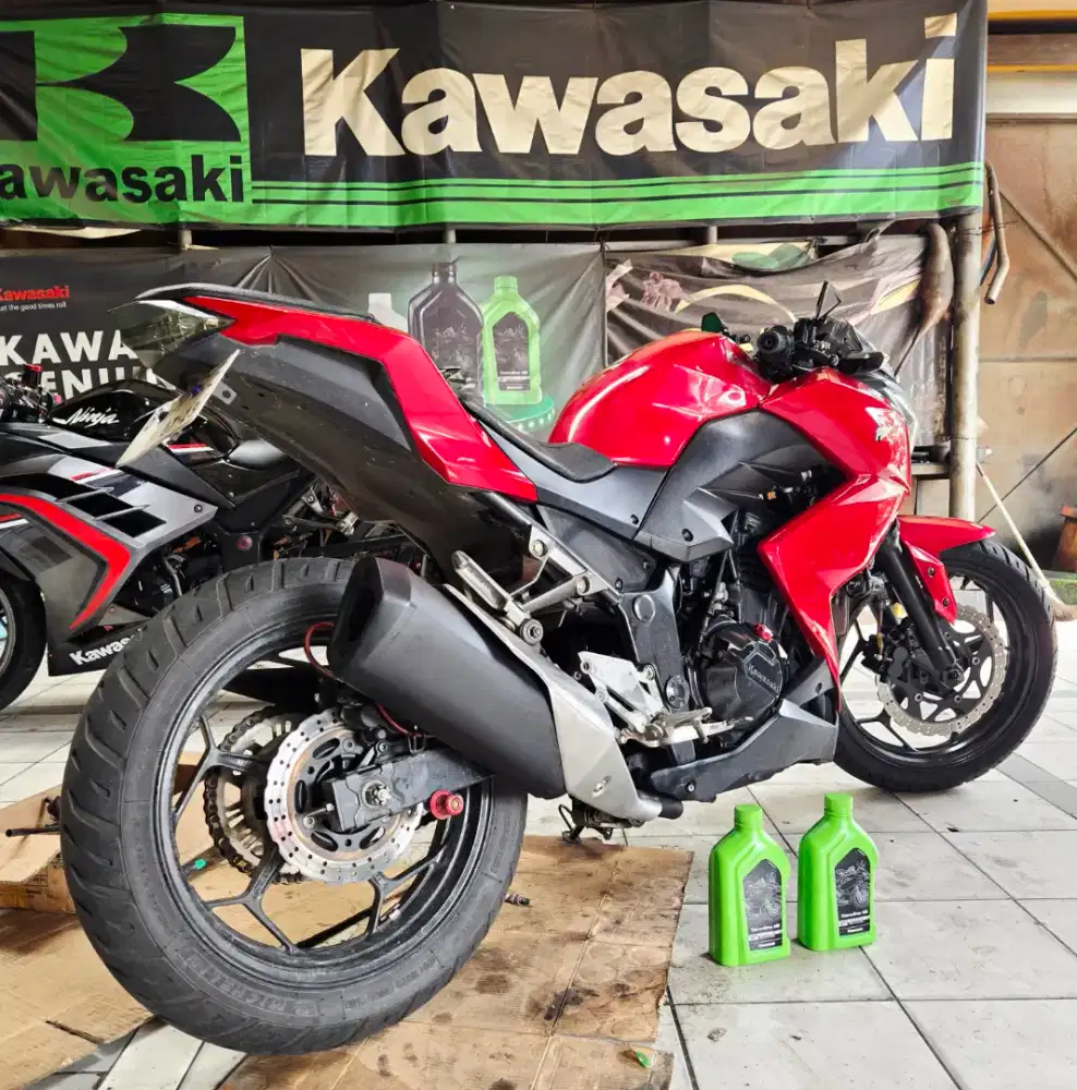 JualCpt90%LikeNew Modif 6Jt KAWASAKI Z250 2013 RED CANDY