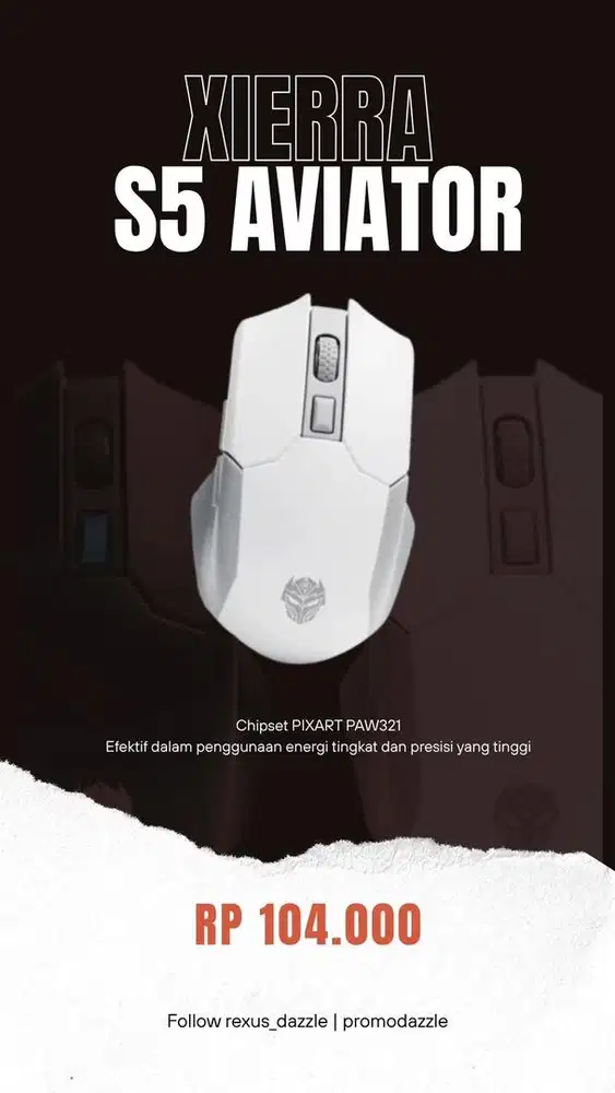 Rexus S5 Aviator mouse gaming