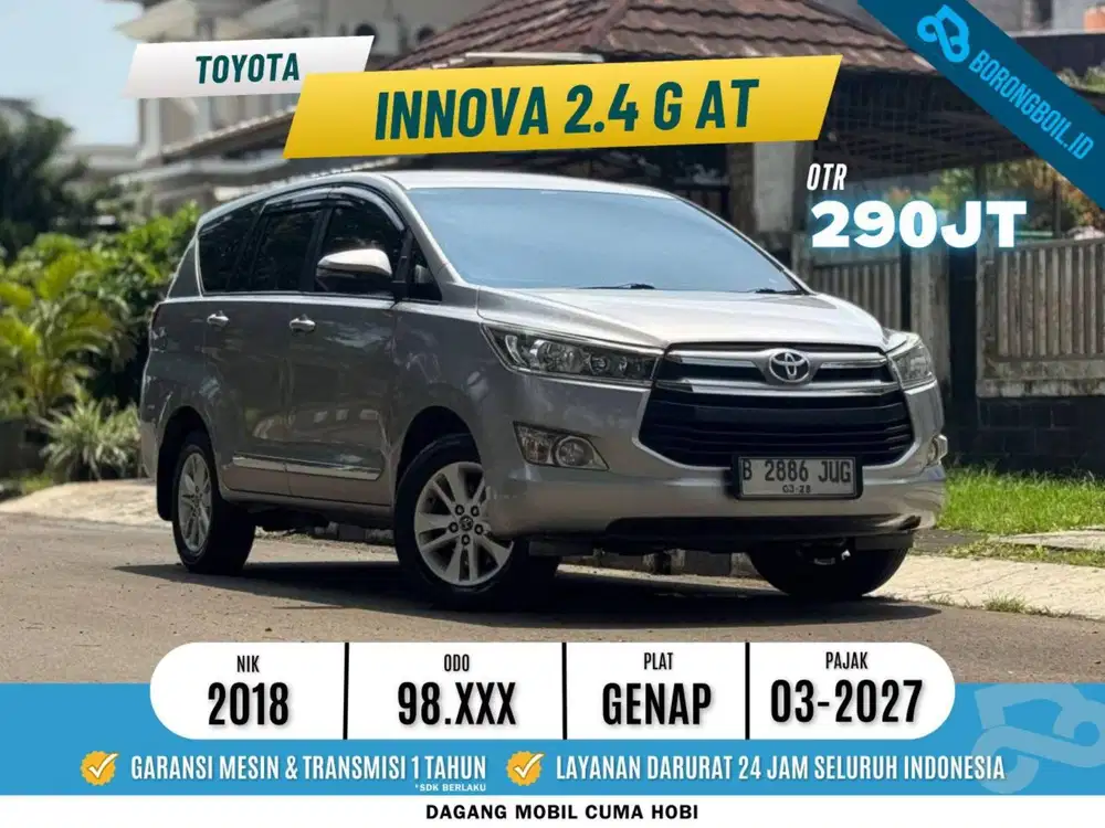 Innova G 2.4 At 2018 Abu