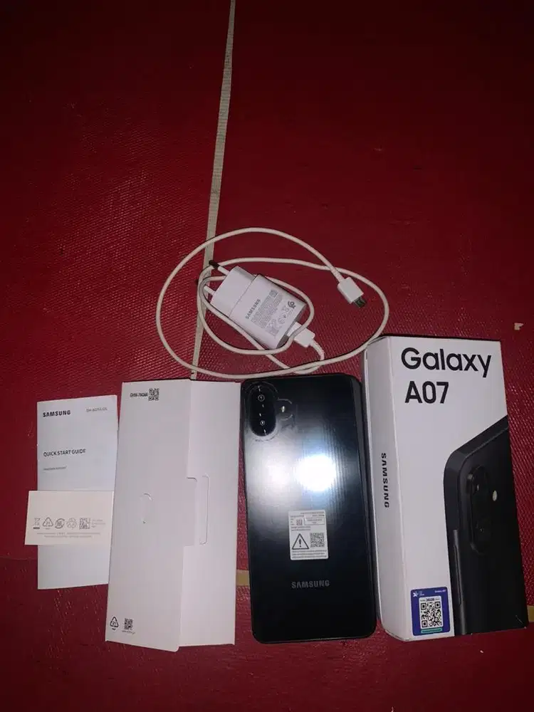 SAMSUNG A07 6/128 FULLSET FULL ORIAN BELI BULAN FEBRUARI 2026
