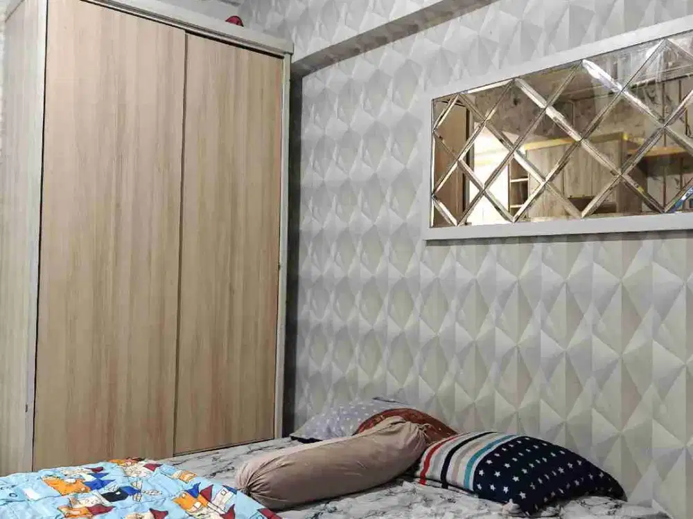 Jual Murah Unit Studio Bandara City Full Furnished Best View