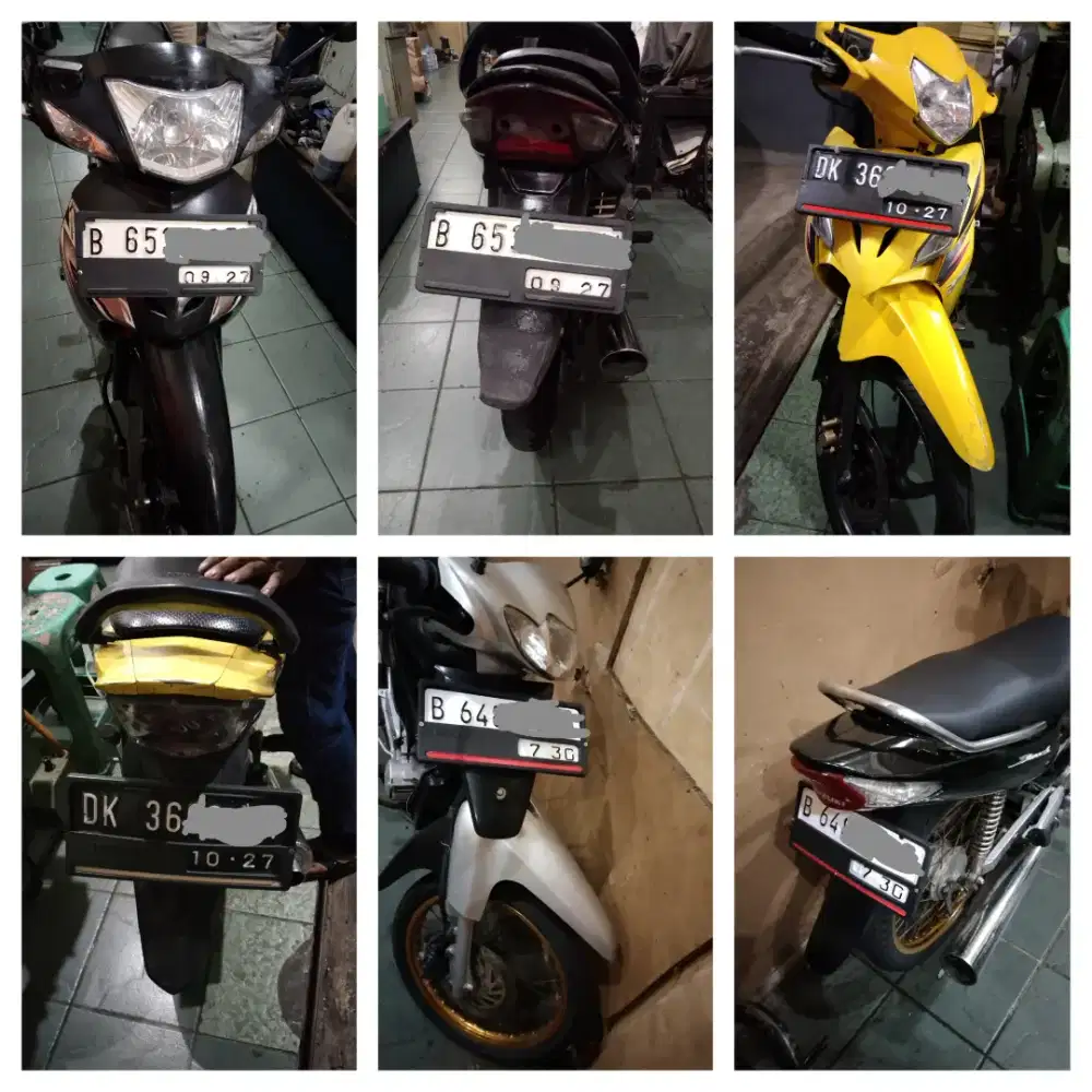 Dijual borongan motor Honda Supra fit x, Honda Revo, Suzuki smash