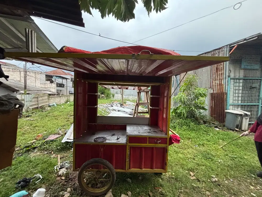 GEROBAK JUALAN MAKANAN / MINUMAN