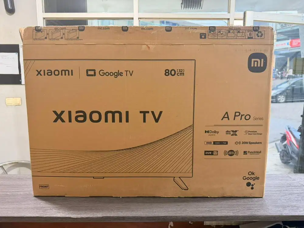 Google tv Xiaomi tv a pro 32 inch mulus fullset