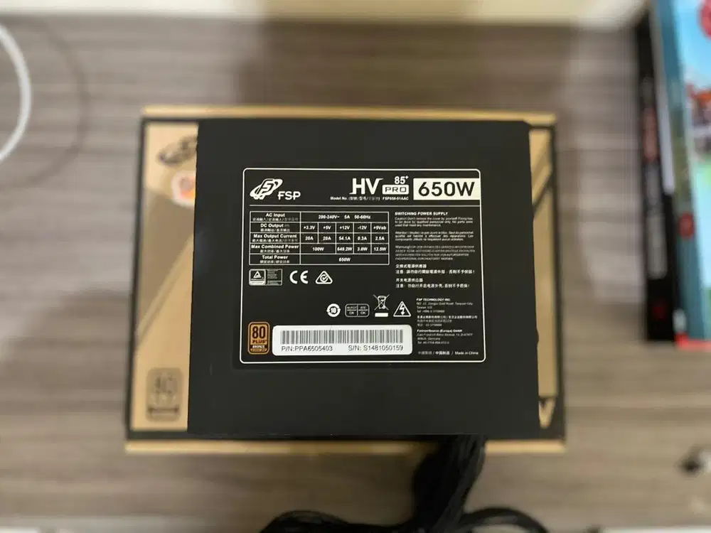 PSU Power Supply FSP 80+ Bronze 650 Watt