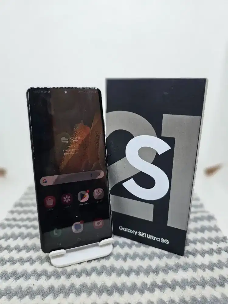 Samsung S21 Ultra 16/512gb Swin Fullset Mulus