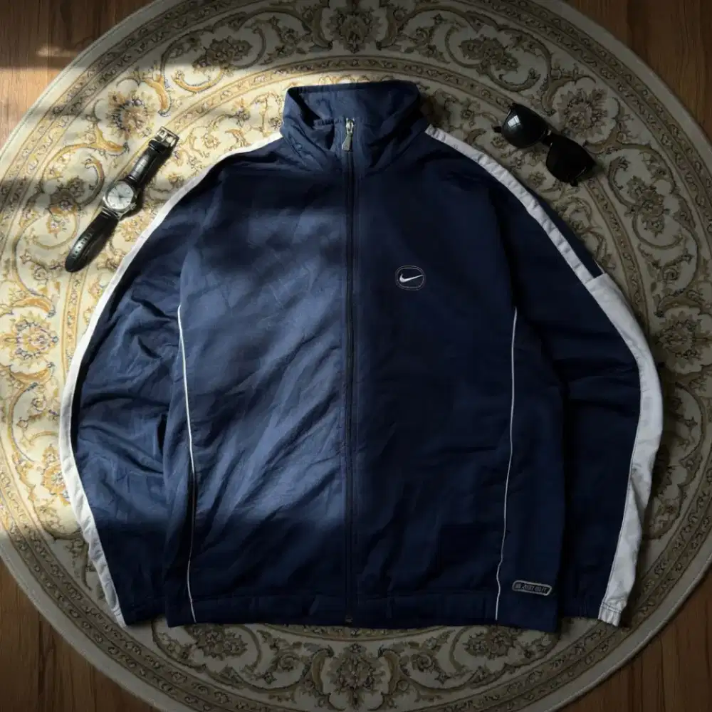 Jaket Tracktop Nike Navie