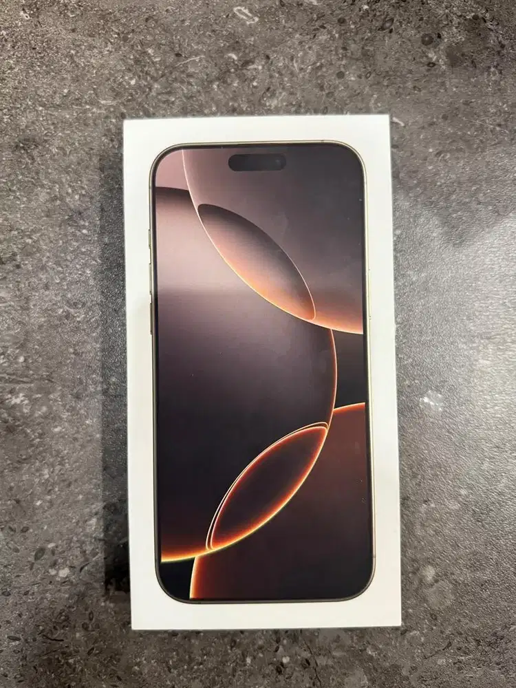 iPhone 16 Pro Max 256 gb Desert Titanium Fullset Ori non becuk inter