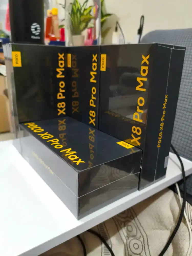 POCO X8 PRO MAX BLACK & WHITE 12/512 BNIB GARANSI RESMI