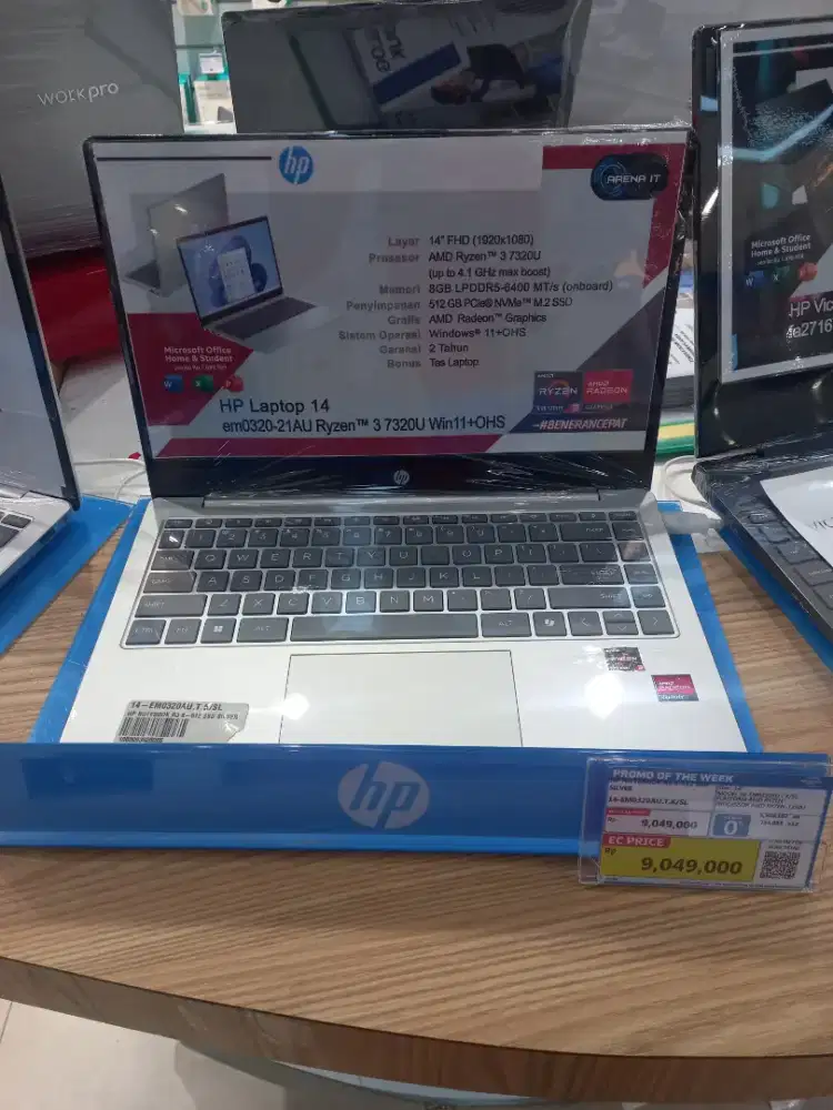 HP NOTEBOOK R3 8/512 SSD SILVER
