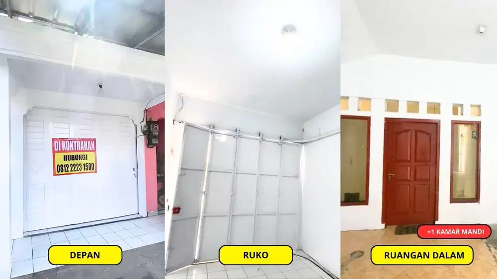 RUKO STRATEGIS SIAP PAKAI ALUN-ALUN CIAWI– COCOK UNTUK USAHA RAMAI