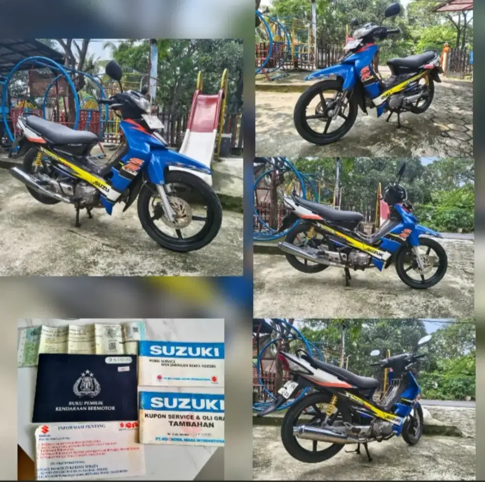 Suzuki Smash SR Cw 2006 Full Orisinil TT BT Matic