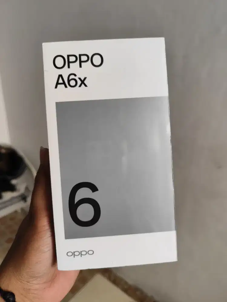 OPPO A6X 6/128 BARU MASIH SEGEL